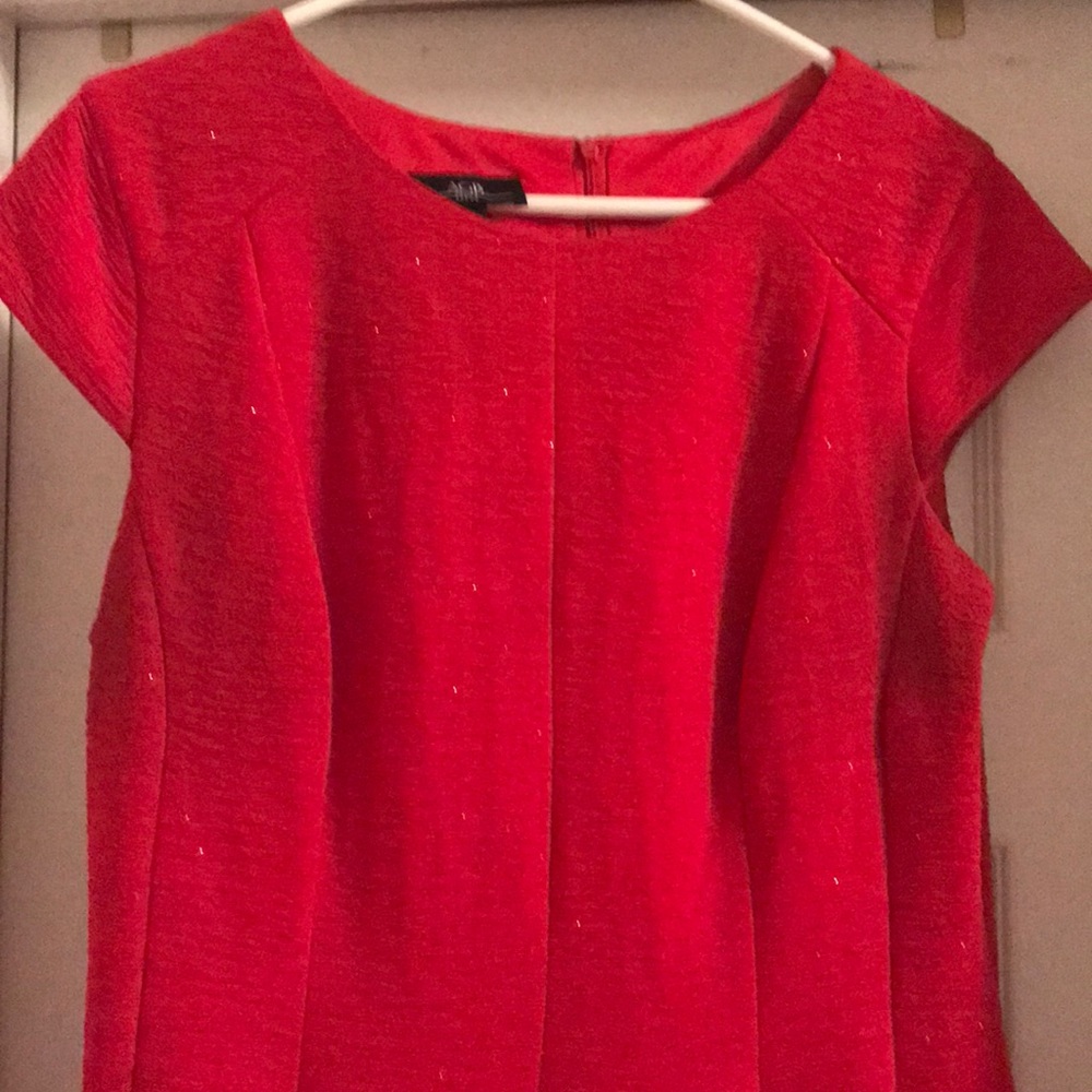 Hot red dress!